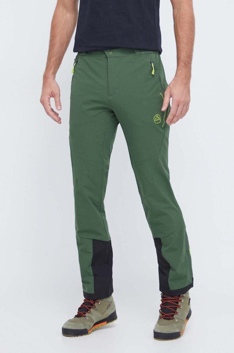 LA Sportiva pantaloni de exterior Orizion culoarea verde