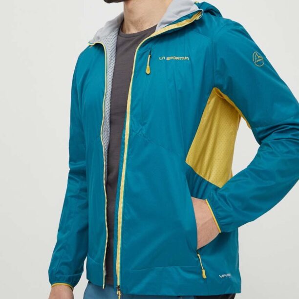 LA Sportiva windbreaker Across Lite culoarea verde