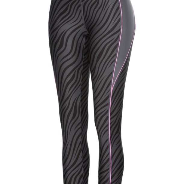 Preţ LASCANA ACTIVE Pantaloni sport  gri / lila / negru