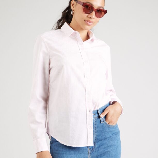 LEVI'S ® Bluză 'The Classic'  roz pastel / alb