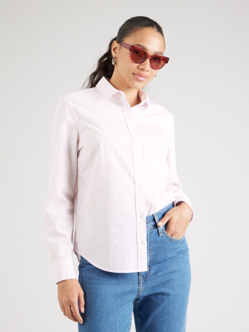 LEVI'S ® Bluză 'The Classic'  roz pastel / alb