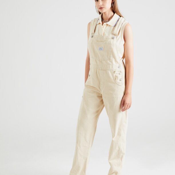 LEVI'S ® Salopetă 'Vintage Overall'  bej / alb