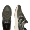 LEVI'S ® Sneaker low 'Charge'  verde închis / negru / alb