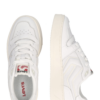 LEVI'S ® Sneaker low 'GLIDE S L'  ecru / rubiniu / negru / alb