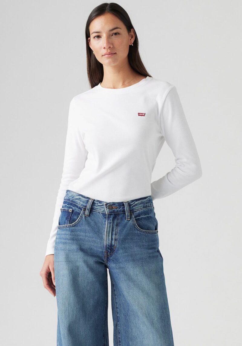 LEVI'S ® Tricou 'ESSENTIAL'  roșu carmin / alb preţ