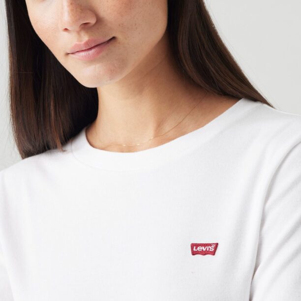 Cumpăra LEVI'S ® Tricou 'ESSENTIAL'  roșu carmin / alb