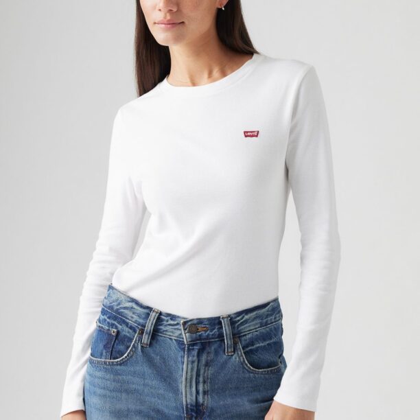 LEVI'S ® Tricou 'ESSENTIAL'  roșu carmin / alb