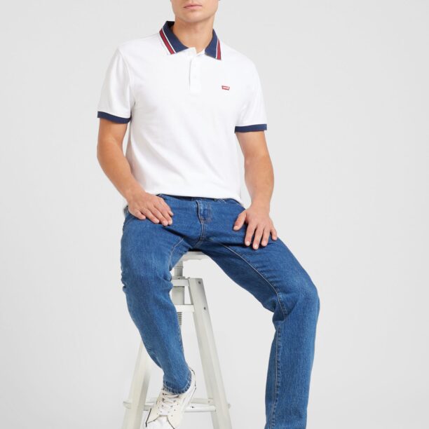 LEVI'S ® Tricou 'Housemark Polo'  albastru închis / roșu / alb preţ