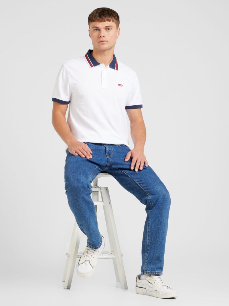 LEVI'S ® Tricou 'Housemark Polo'  albastru închis / roșu / alb preţ