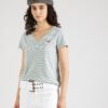 LEVI'S ® Tricou 'Perfect'  albastru marin / verde mentă / alb