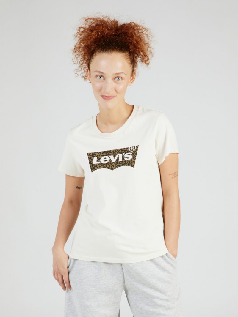 LEVI'S ® Tricou 'The Perfect'  ombră / negru / alb