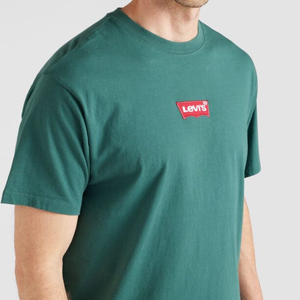 LEVI'S ® Tricou 'Vintage Fit Graphic Tee'  verde / roșu / alb