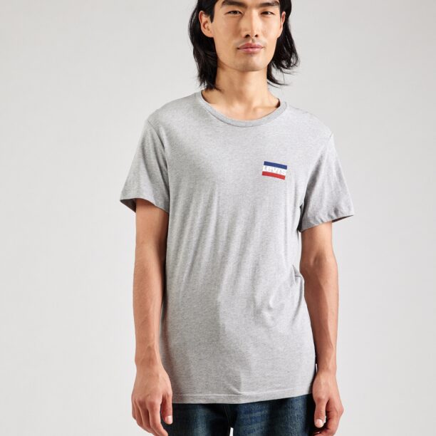 LEVI'S ® Tricou  bleumarin / gri amestecat / roșu / alb