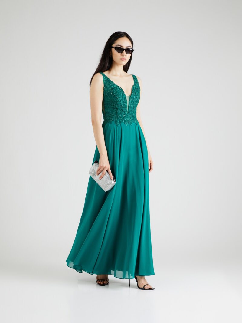 Cumpăra LUXUAR Rochie de seară  verde smarald