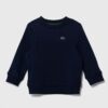 Lacoste bluza copii culoarea albastru marin