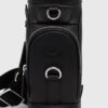 Lacoste borseta culoarea negru