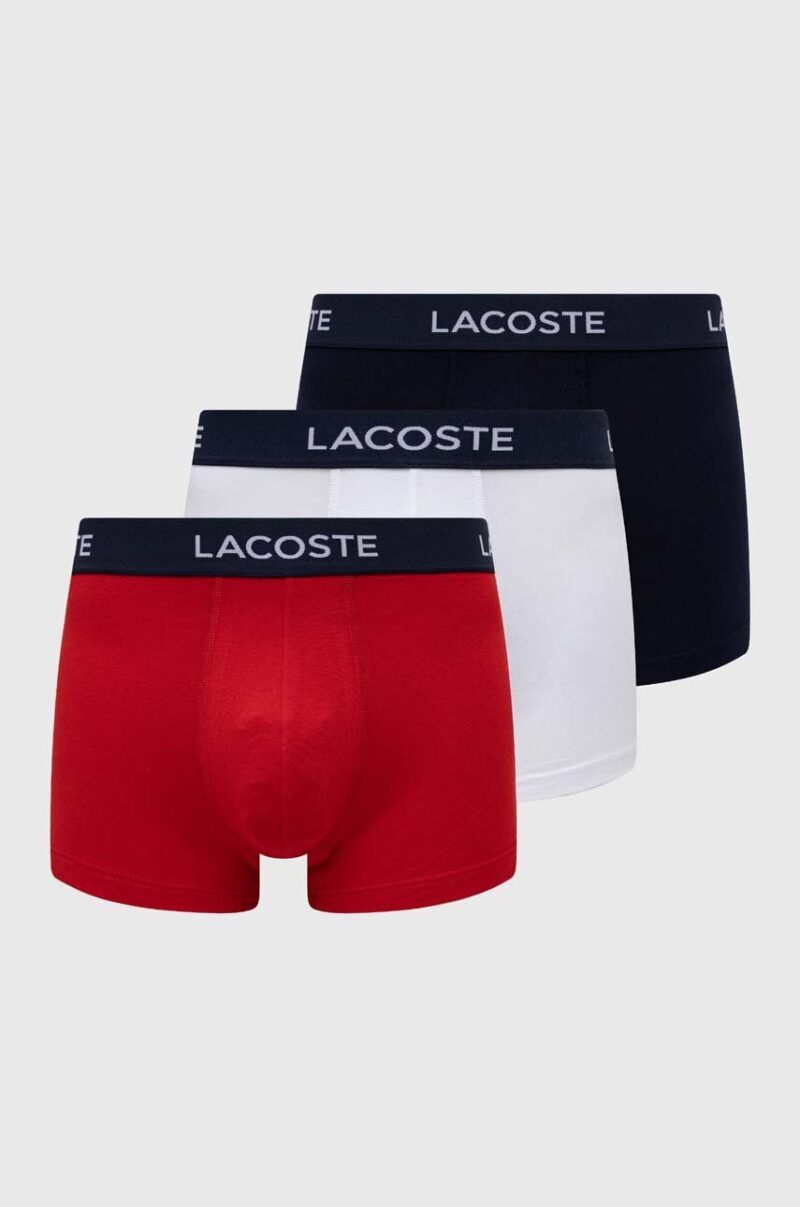 Lacoste boxeri 3-pack barbati