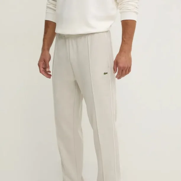 Lacoste pantaloni de trening culoarea gri