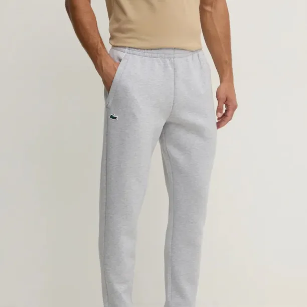 Lacoste pantaloni de trening culoarea gri