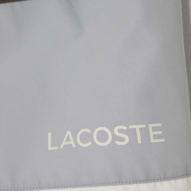 Lacoste pantaloni scurti de baie copii culoarea gri preţ