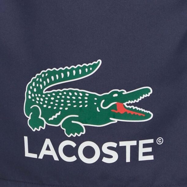 Lacoste pantaloni scurti de baie culoarea albastru marin preţ