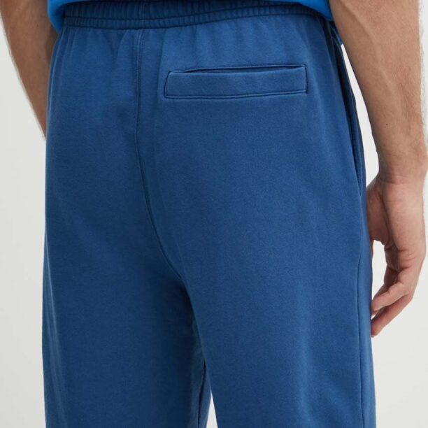 Lacoste pantaloni scurti din bumbac culoarea albastru marin preţ