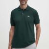 Lacoste polo de bumbac culoarea verde