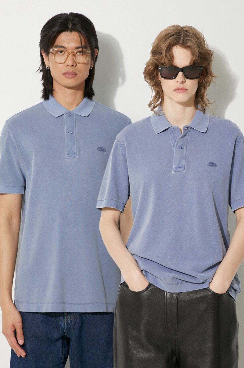 Lacoste polo de bumbac neted