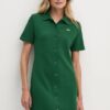 Lacoste rochie culoarea verde