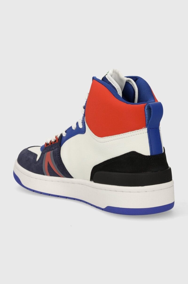 Lacoste sneakers din piele L001 Leather Colorblock High-Top 45SMA0027 preţ