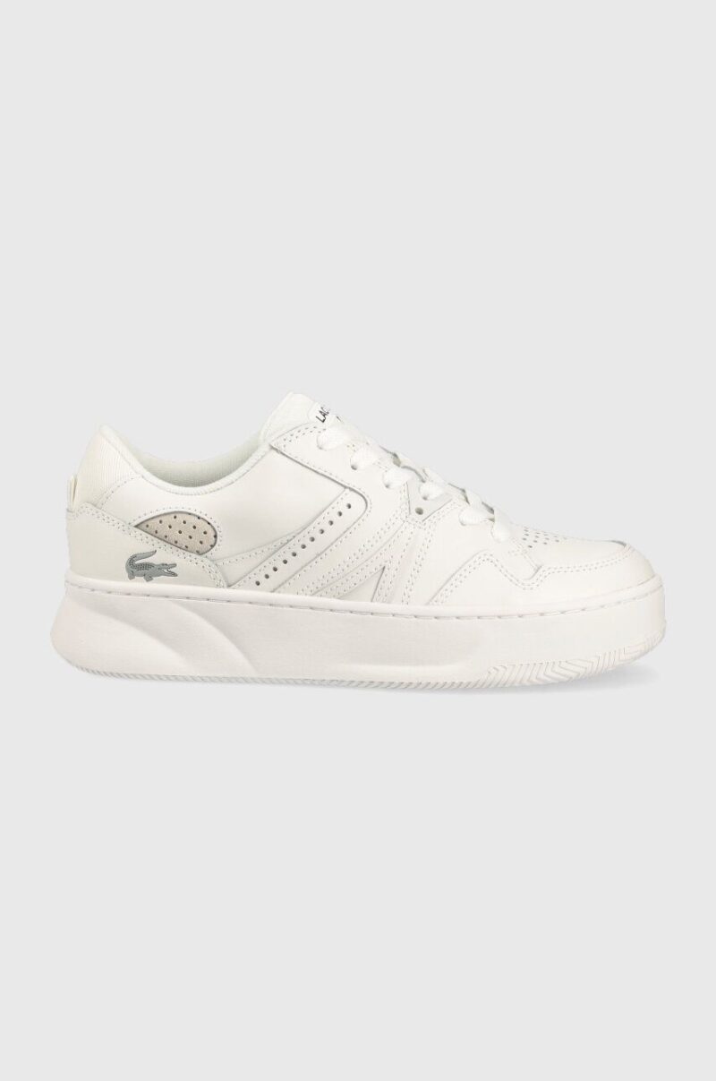 Lacoste sneakers din piele L005 222 1 culoarea alb