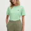 Lacoste tricou din bumbac culoarea verde