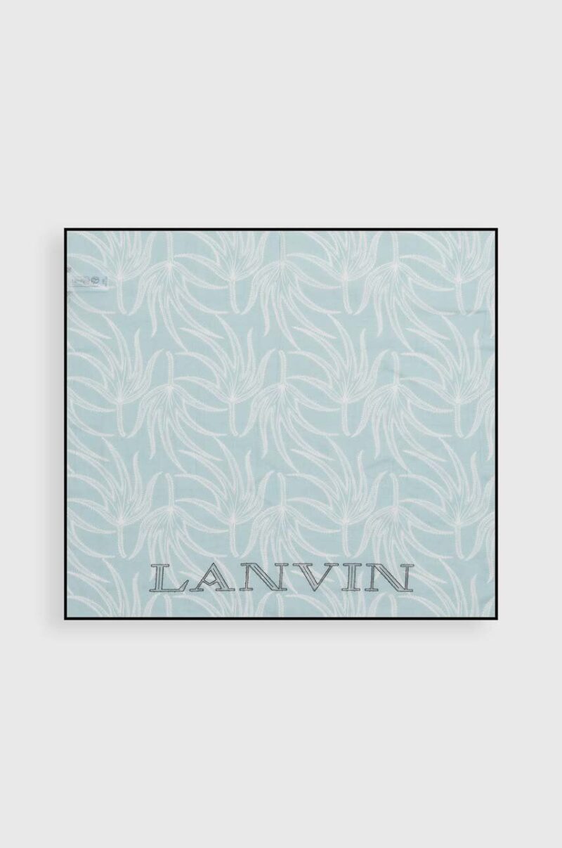 Lanvin o esarfa cu un amestec de matase modelator