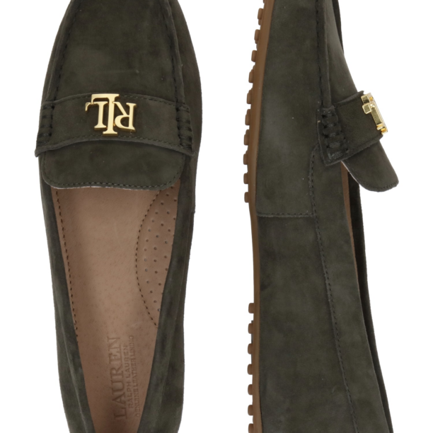 Lauren Ralph Lauren Mocasini 'BARNSBURY'  verde închis