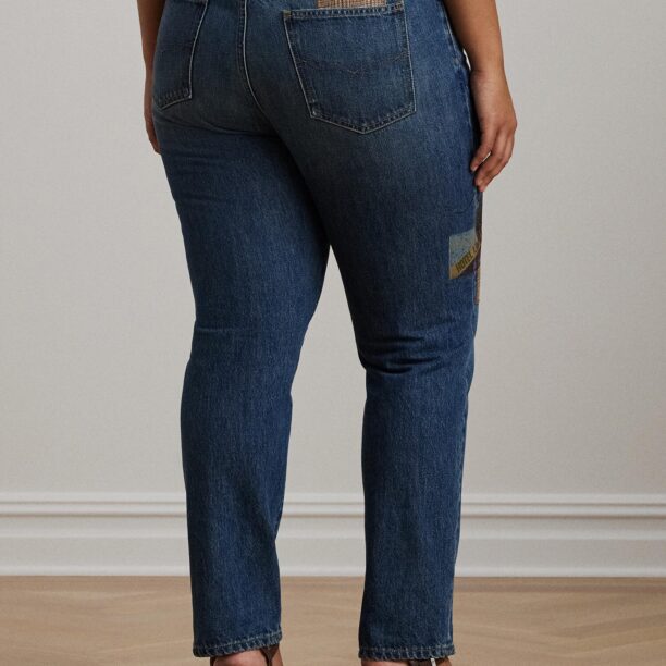 Lauren Ralph Lauren Plus Jeans  albastru denim / maro / ciocolatiu / negru preţ