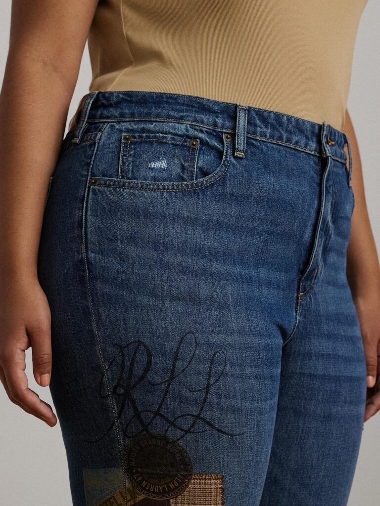 Preţ Lauren Ralph Lauren Plus Jeans  albastru denim / maro / ciocolatiu / negru