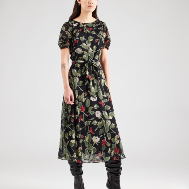 Lauren Ralph Lauren Rochie 'KISHRA'  verde / roșu / negru / alb