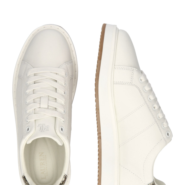 Lauren Ralph Lauren Sneaker low 'ANGELINE'  auriu / argintiu / alb