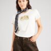 Lauren Ralph Lauren Tricou 'KATLIN'  bej deschis / auriu