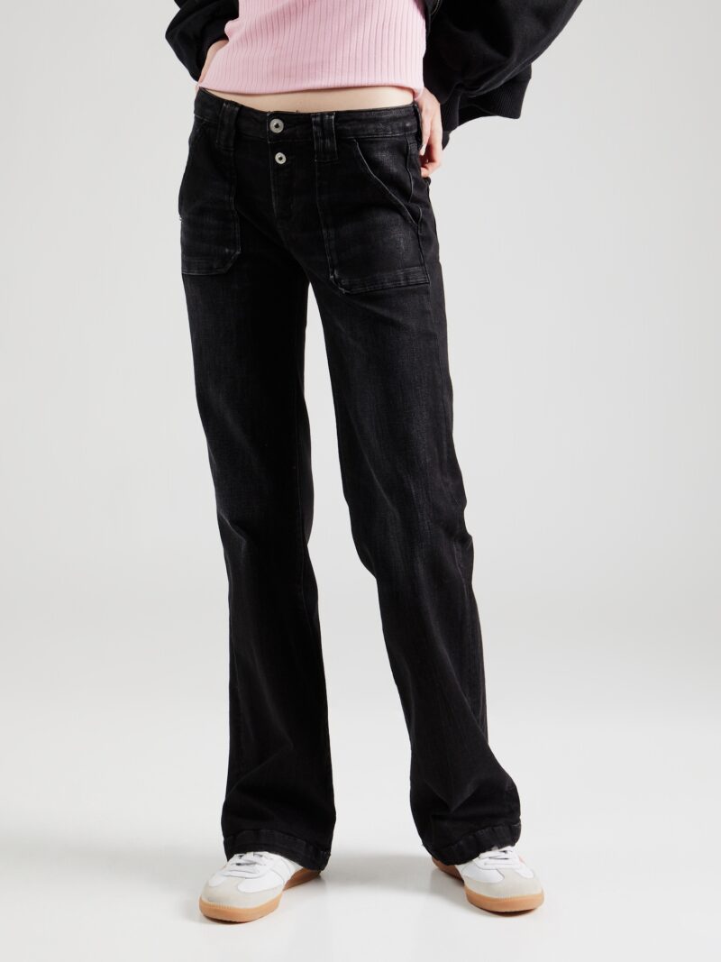 Le Temps Des Cerises Jeans  negru denim