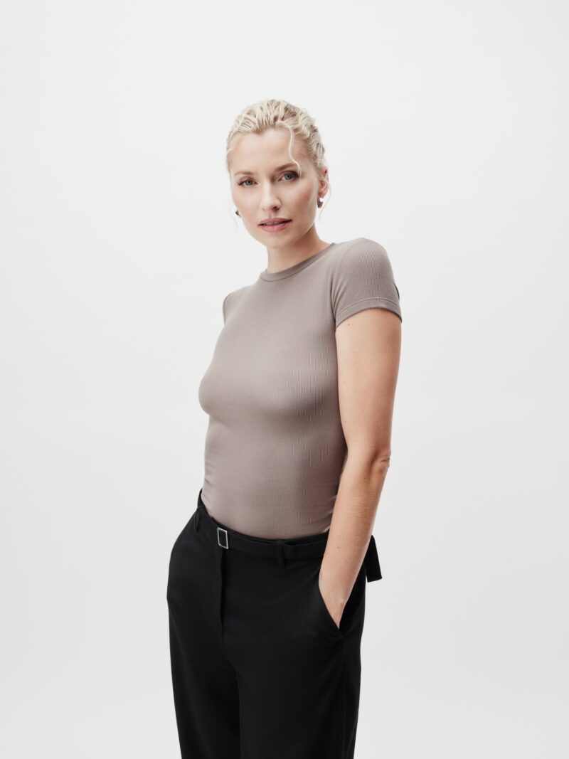 LeGer by Lena Gercke Tricou 'Cindy'  maro mokka