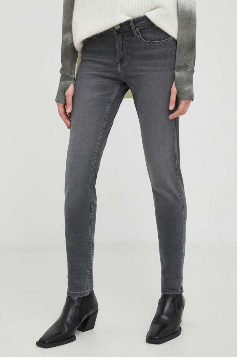 Lee jeansi Scarlett Washed Grey femei