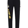 Lego pantaloni de trening din bumbac pentru copii culoarea negru