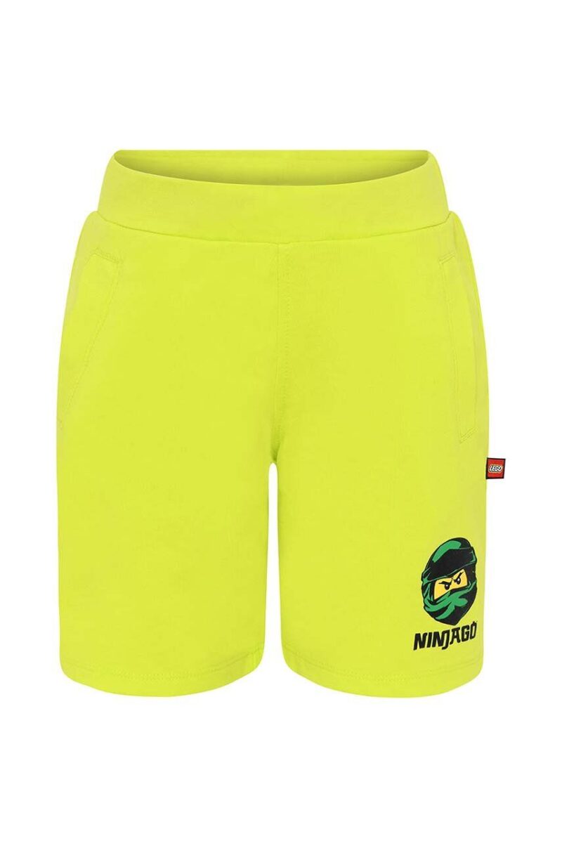 Lego pantaloni scurti de baie copii culoarea verde