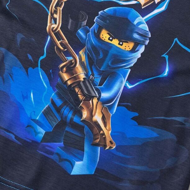 Lego tricou de bumbac pentru copii cu imprimeu preţ