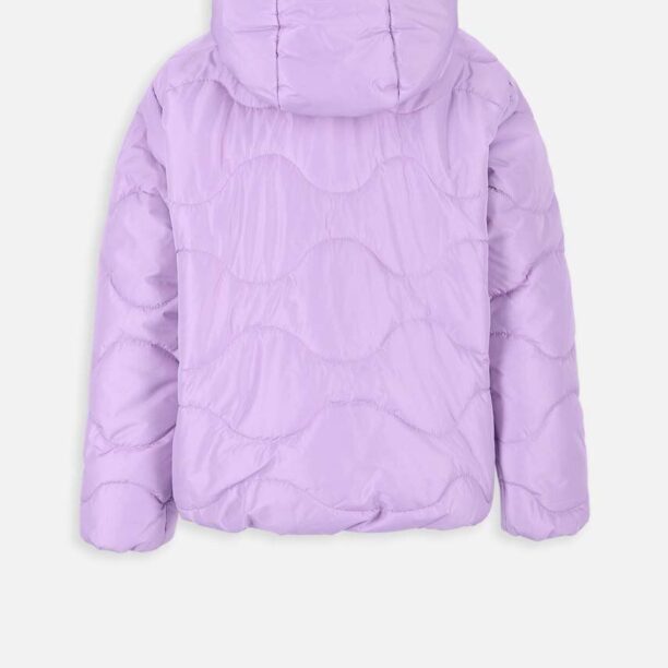 Lemon Explore geaca copii ZL3152701OJG OUTERWEAR JESIEŃ GIRL culoarea violet preţ