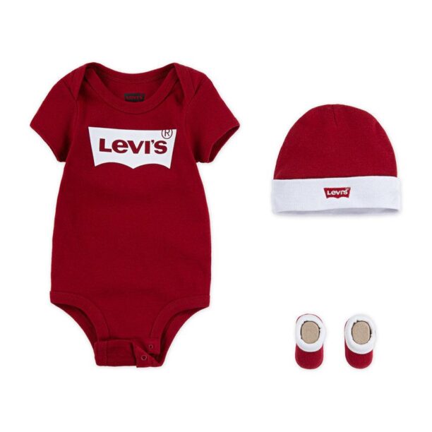 Levi's Compleu bebe culoarea rosu