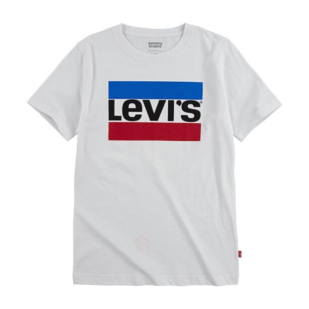 Levi's Tricou copii culoarea alb