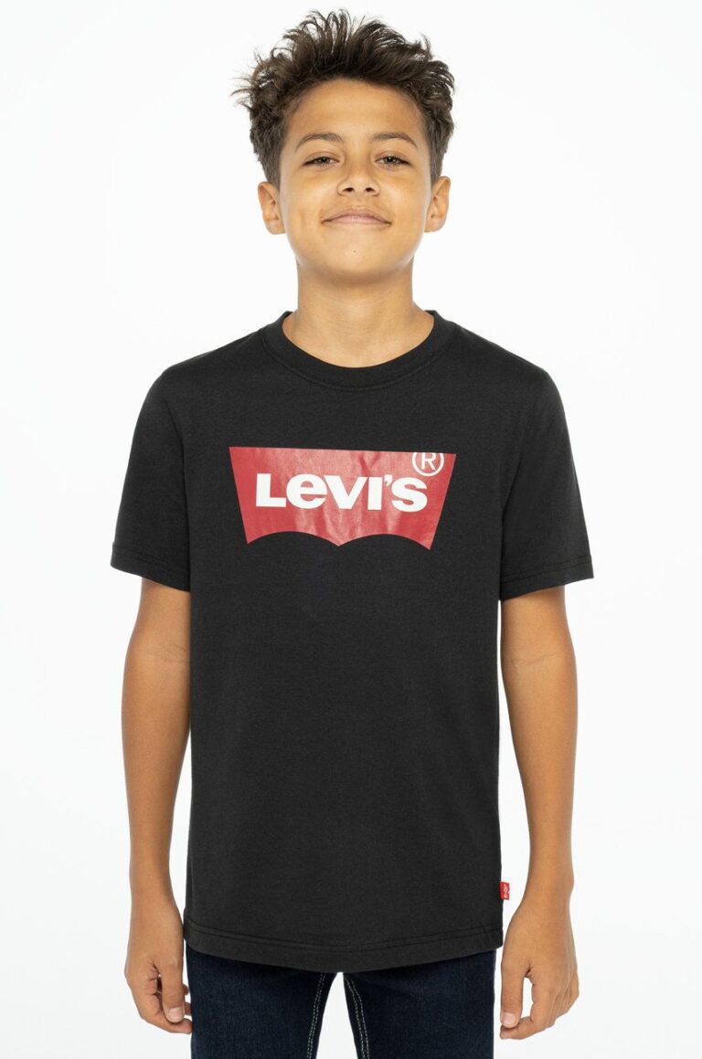 Levi's Tricou copii culoarea negru