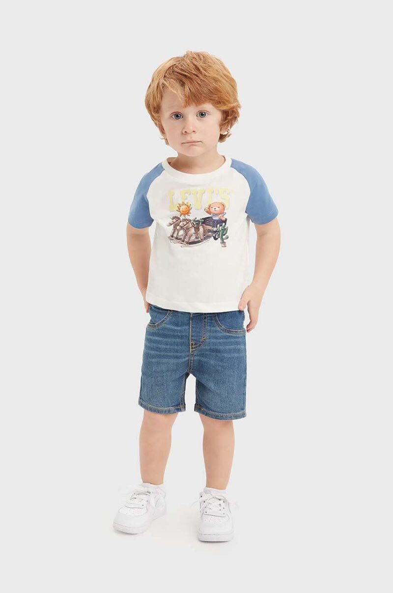 Levi's compleu bebe LVB LEVI BEAR RAGLAN & SHORT S